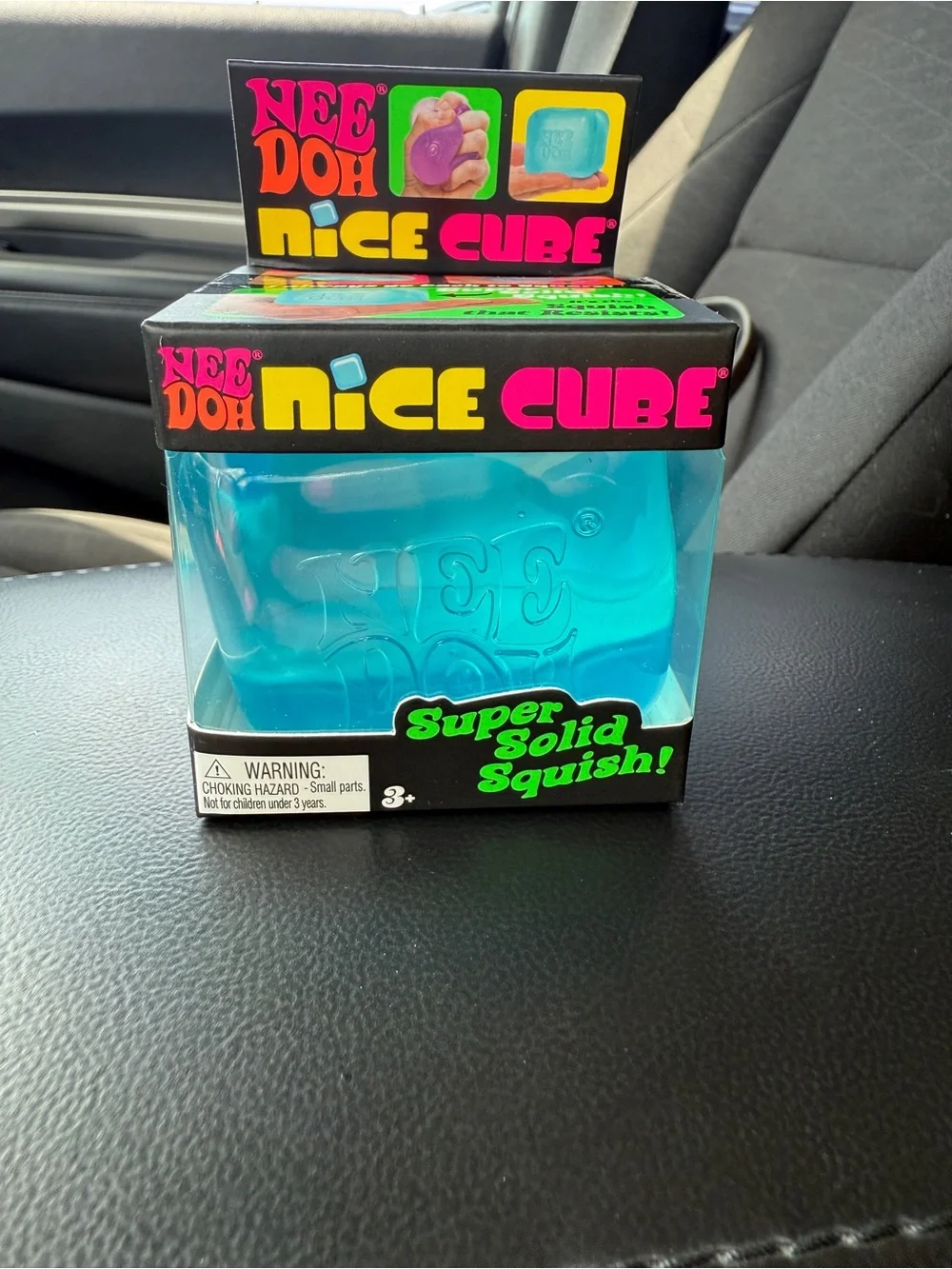 NeeDoh Nice Cube Super Solid Squish - Blue Brand New unopened